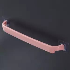 G1 탈부착식 욕실수건걸이(핑크) 욕실용품 욕실악세사리 벽옷걸이