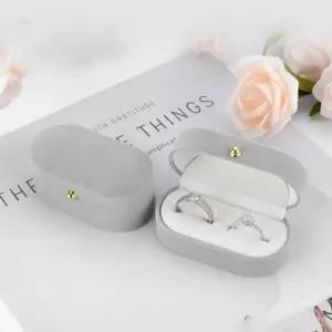 벨벳 더블 반지 케이스 반지케이스 쥬얼리박스 반지상자 쥬얼리케이스