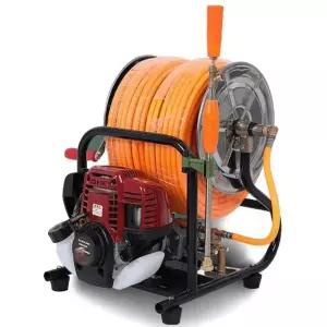 엔진식 배낭 농약 원예 4행정 살포 작업기 고압 동력 분무기