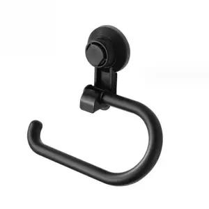 무타공 흡착식 휴지 수건 걸이 거치대 블랙 휴지걸이 행주걸이