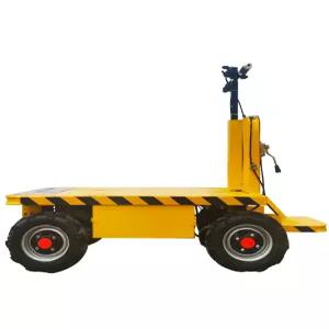 작업현장 충전식 전동 화물 대차 고소 궤도 건설현장 작업대 리프트카