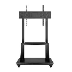 이동형 회전 스탠드 행거 대형 브라켓 플로어 거치대 모니터