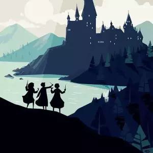 [하프클럽/셀러허브]DIY 유화그리기 액자인테리어 세트 40x50