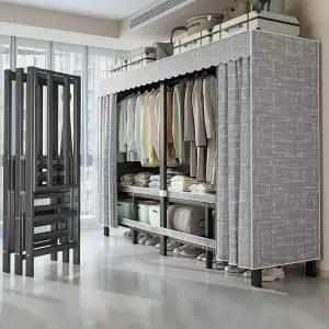 시스템행거 옷장 옷정리 가구 이동식 자취방 철제 드레스룸 모듈 행거