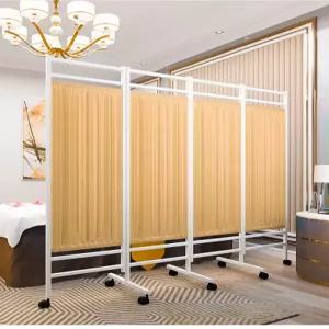 이동식 파티션 칸막이 접이식 공간분리 커튼 가림막 진료실 스크린 보건실