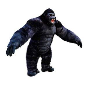 고릴라 인형탈 축제 캐릭터 블랙고릴라 탈 에어 옷 할로윈 프 이즈