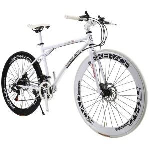 입문 로드자전거 중학생 사이클 가벼운 24인치 초등학생 순백색 디스크 변속 40휠 30도 700c 레드