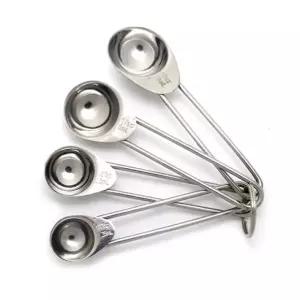 델키679 스텐 계량스푼 4종세트