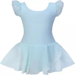 데이지부티크 걸스 발레 스커트 드레스 발레리나 의상 러플 슬리브 투투 댄스 레오타드