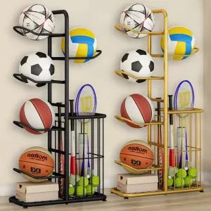 실내 거치대 라켓 축구공 정리대 정리함 철제 보관랙 배구 농구공