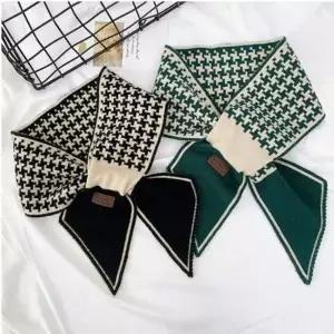 니트 잔제비 목도리 머플러 스카프 머플러 니트 봄 목도리