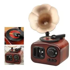 [하프클럽/셀러허브]위플 엔틱 측음기 오르골 모양 뮤직박스 멜로디