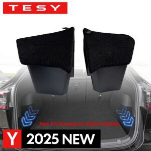 Model Y 출시 Juniper 후면 트렁크 측면 보관함(플로킹 또는 TPE 뚜껑 커버 및 Drawstring