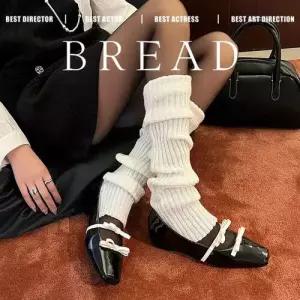 여성용 실버 프렌치리본 키높이 슈즈 메리제인 가죽 수제화 단화 스트랩힐 리얼 CH5