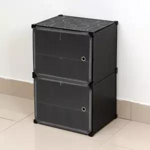 투명 신발장 스톰 신발장(41x61cm) 신발정리대 도어형