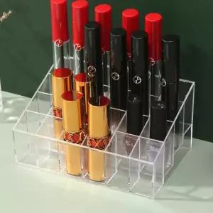 24구 정리대 립스틱 아크릴 화장소품 화장품정리함 계단식