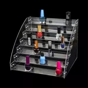 진열대 아크릴 매니큐어 립스틱정리대 7단 매니큐어진열대 네일진열대 스탈리나