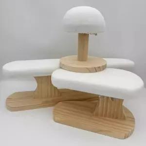 스탠드 다림판 나무 소형 다리미판