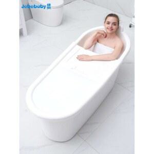 어른 목욕통 플라스틱 욕조 전신 이동식 깊은 대형 가정용 특대형 간이