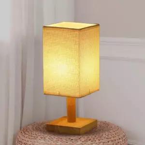 무선 테이블 터치 우드 스탠드 사각 단스탠드 수면무드등