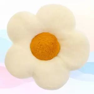 옐로우 쿠션 플라워 방석 화이트 데이지 인테리어