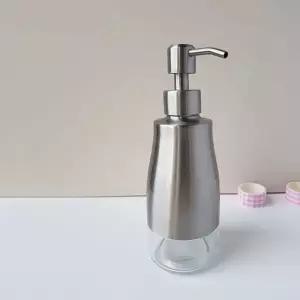 호텔 디스펜서 리필용 손세정제 디스펜서 고급 샴푸통 스텐 세제통