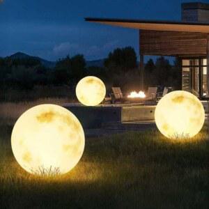 대형달조명 보름달 무드등 1m 달 램프 LED 카페 야외