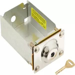 그린월드 인더스트리 8-1210 세탁 가전용 정품 OEM 코인 박스 6.37 D x 3.87 W 2.75 H 실버