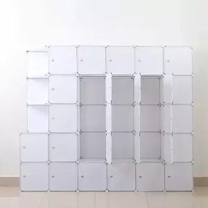 심플리 간이옷장 선반 옷장 조립식 의류수납 수납장