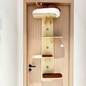 애묘 캣타워 묘타워 원목 미니캣타워 동물병원 켓타 숨숨짐 노묘 우뚝 모델 세트 여름