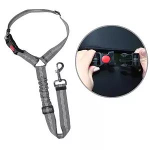 [골드스마일]애견 강아지 충격흡수 헤드레스트형 안전벨트