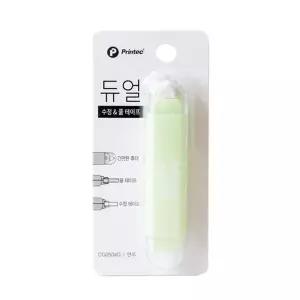 듀얼 수정 풀 테이프 연두