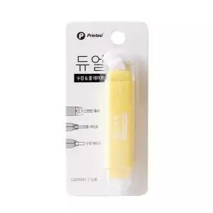 듀얼 수정 풀 테이프 노랑