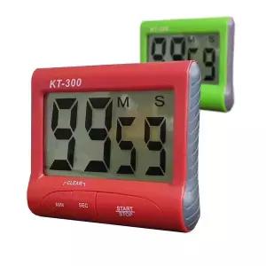 [콩심팥심]주방 조리용 디지털 타이머 경인300 스톱워치 조리시간 측정기