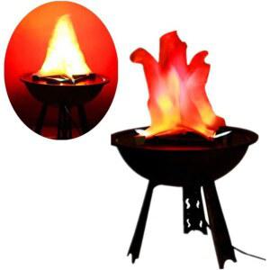 무대 효과 용 특수효과 클럽을 Base 무대효과 LED 플러그 시뮬레이션 장식 할로윈 위대한 걸이 위 파티 조명 크리스마스 Flame 옵션 유럽