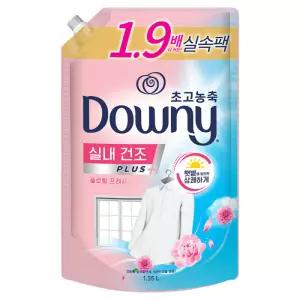 다우니 섬유유연제 플로럴 프레쉬 핑크 1.35L 리필 1개