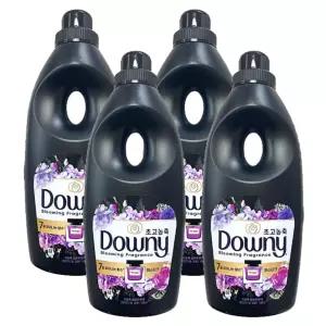 다우니 고농축 섬유유연제 퍼퓸 미스티크 1L 4개