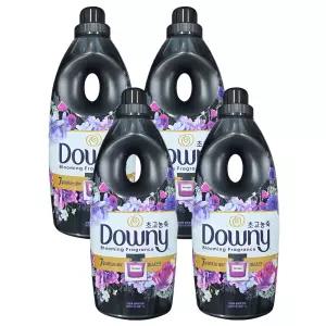 다우니 섬유유연제 퍼퓸 블랙 미스티크 향 1L 4개
