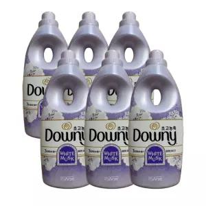 다우니 섬유유연제 스프링 화이트 머스크 1L 6개
