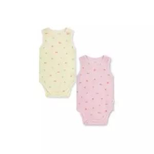 [백화점 정품] 탑텐 키즈 공용) 유아 메쉬 민소매 바디수트 (2PACK) MKF5UI3307