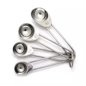 델키679 스텐 계량스푼 4종세트