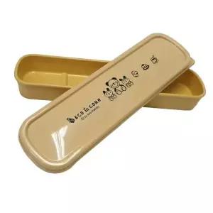 [골드스마일]에코인콘 휴대용 도시락 수저통 소형 유아 주니어