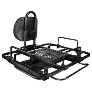 프리미엄 자전거 짐받이 탑박스 오토바이 거치대 렉 등받이 배달 상단 무소음 이중잠금