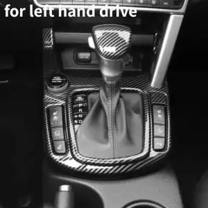 기아 셀토스 액세서리와 호환되는 수동 변속기 기어 시프트 패널 커버 내부 트림 노브 LHD에 없음