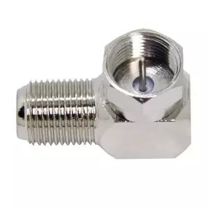 SJ0021 안테나 변환 젠더 RF(수) RF(암) ㄱ자젠더 TV케이블 RF연장 agK8+4dxw