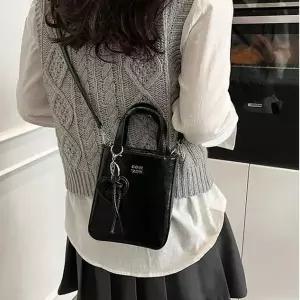 미니가방 토드백 가벼운에코백 캐쥬얼 대학생가방