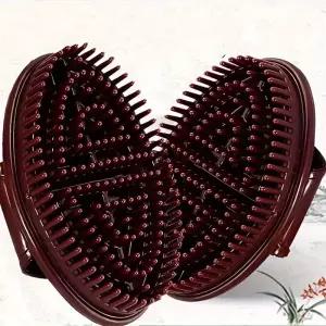 저자극성 마사지 브러쉬 2개 수동 전신 차크라 무알콜