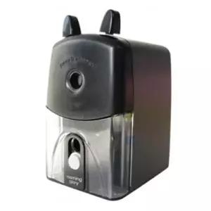 [셀러에이드]듀얼 자동진입 연필깎이 블랙 모닝글로리