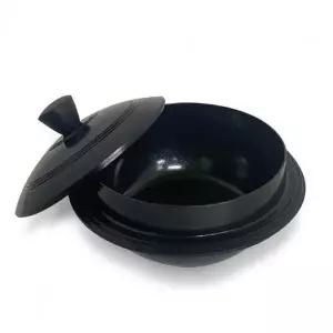 [콩심팥심]가마솥 냄비 18cm 통주물 찌개 밥솥 뚝배기