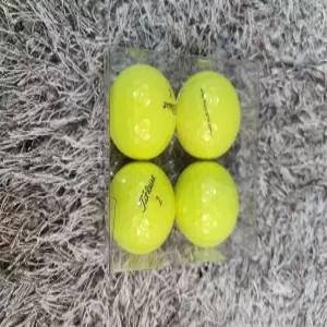 중고 골프공  PRO V1x 4피스 옐로우 로스트볼 4구 (투명케이스 포장) A+....